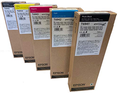 Epson Ultrachrome 700 Ml Ink Set for Surecolor T-series Printers