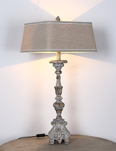 SSBY Creative Personality Industrial Single Head Wooden Table Lamp Fit for the Bedroom / Dining Room Decorate Dest Light , 110-120v