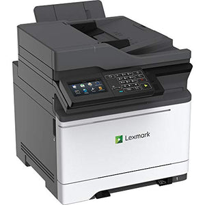 Lexmark MC2535adwe Multifunction Color Laser Printer (42CC460) + Surge Protector + Ethernet Cable + Deluxe Cleaning Set + High Speed USB Printer Cable - Advanced Bundle