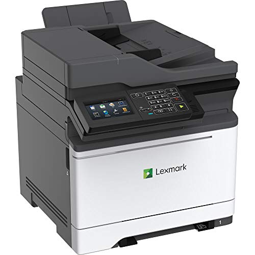 Lexmark MC2535adwe Multifunction Color Laser Printer (42CC460) + Ethernet Cable + Deluxe Cleaning Set + High Speed USB Printer Cable - Base Bundle