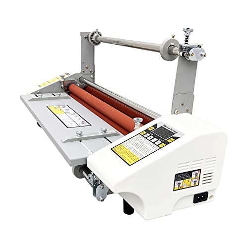 INTSUPERMAI Hot Cold Roll Laminator 110V A2+ 44cm 17.3inch Thermal Laminating Machine