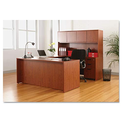 Alera Valencia Series 66 by 30 by 29-1/2-Inch Desk Shell, Medium Cherry