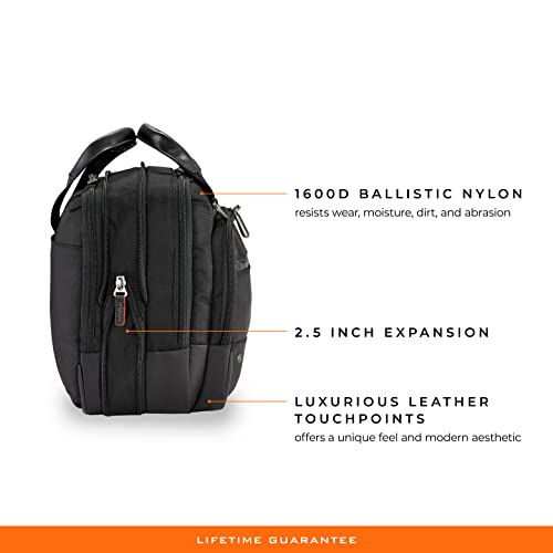 Briggs & Riley @ Work-Brief, Black, Small Expandable