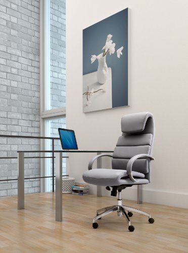 Zuo Modern 205317 Lider Comfort Office Chair, Gray