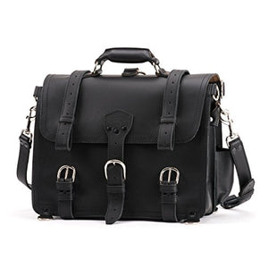 Saddleback Leather Co. Classic Leather Briefcase The Original Full Grain Leather Briefcase For Men Includes 100 Year Warranty