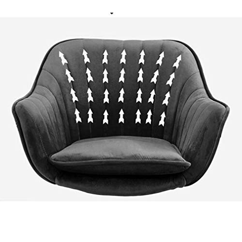 Leisure Swivel Chairs Adjustable Height Home Office Desk Chair Sofa Chair with Soft Seat Cushion SACKDERTY