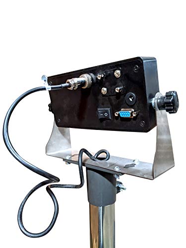 Stainless Steel Bench Scale, Lb/Kg/Oz units, 0.05lb Readability, 800lbs 16"x20"