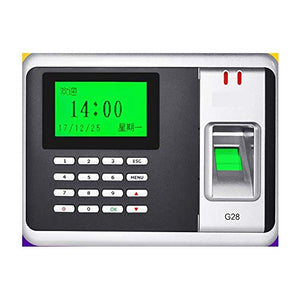 DDDMMM Time Clock Blackout and Punch Card Access Control for SI-AS280FD/C21/W30/W50 Attendance Clock