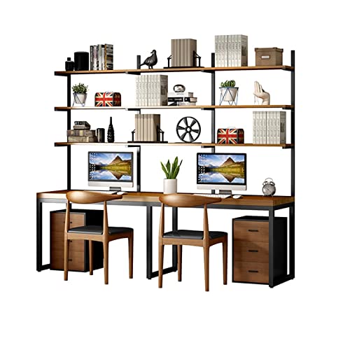 VENBER Computer Desk with Integrated Writing Desk - Study and Office Desk Combination