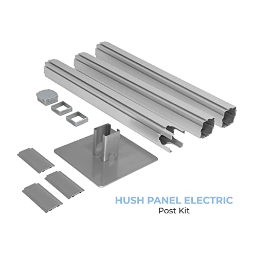 VERSARE Pre-Configured Hush Panel Electric Cubicle Office Partition Walls