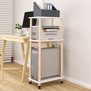 LOVULIFE Computer Tower Stand Printer Table Host Printer Rack CPU Chassis Rack