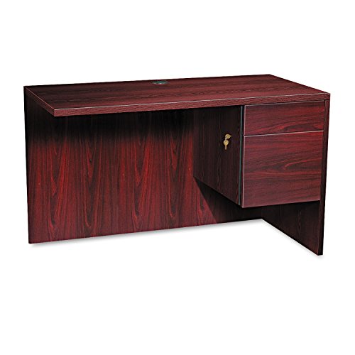 Reg HON 10515RNN 10500 Series L Workstation Return, Mahogany, 48w x 24d