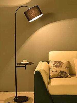 None Floor Lamp Set with Tea Table - Nordic Design