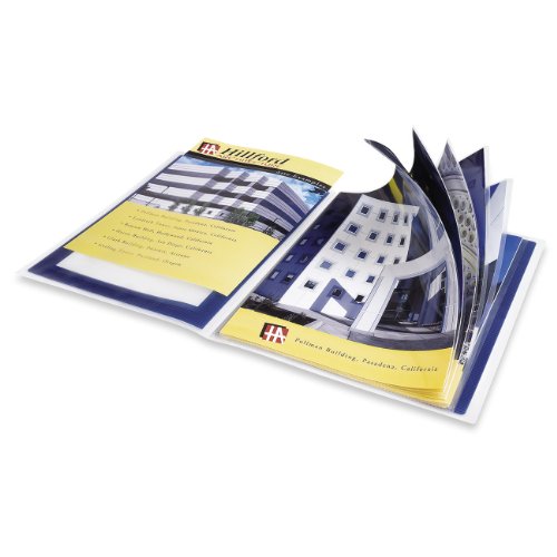 Avery Flexi-View Presentation Book, Blue, 24 Page Book (47693)