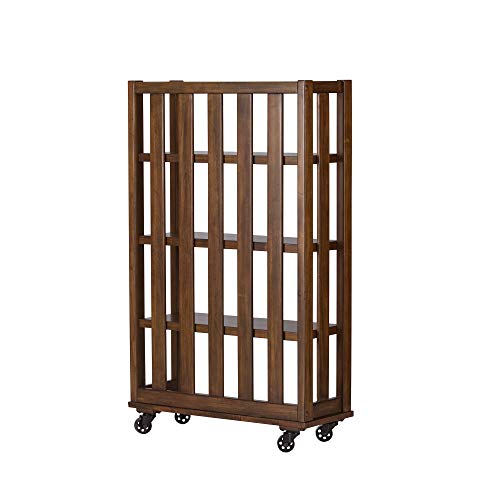 Liberty Furniture 411-HO201 Arlington House Home Office Open Bookcase, 37" x 15" x 60", Cobblestone Brown