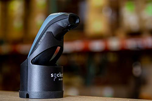 DuraScan D750, Universal Barcode Scanner, Gray & Charging Dock