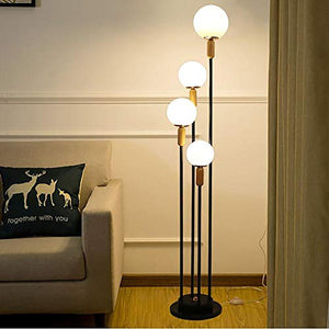 Swei Modern Minimalist Creative LED Floor lamp, Suitable for Bedroom Bedside Study Hotel Lighting Table lamp (Foot Switch)