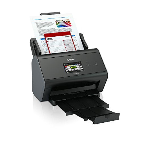 Brother ADS-2800W Touch Screen Desktop Office Scanner