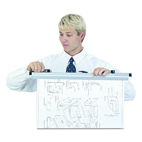 Safco Products 50026 24" Hanging Clamps for 24" x 36" Sheets, Gray, Set of 6