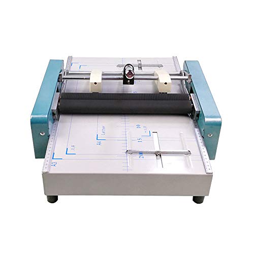 A3 Electric Folding Binding Machine Double-end Saddle Stitching Machine Riding Stapler Binder 60W
