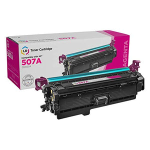 LD Remanufactured Toner Cartridge Replacements for HP 507A & HP 507X High Yield (2 Black, 2 Cyan, 2 Magenta, 2 Yellow, 8-Pack)