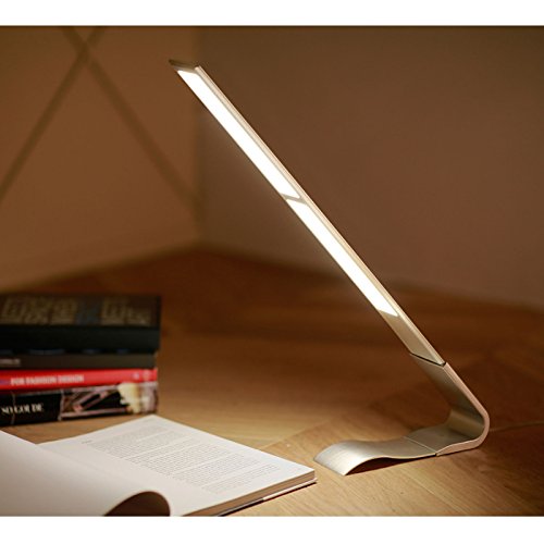 OCLESS ST-L OLED Table Stand Desk Lamp 2 Levels of Brightness Touch Sensor (Titanium)