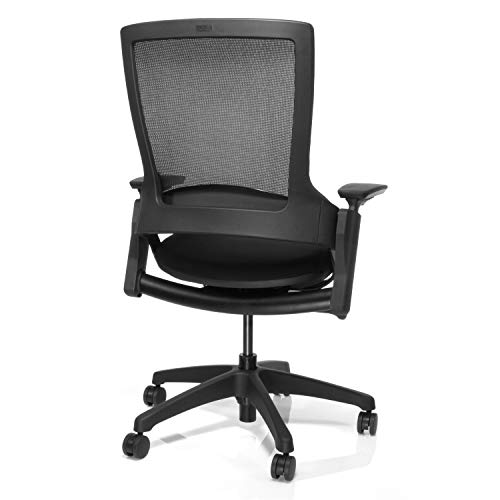 Lorell 59526 Serenity Chair, 43" x 28.4" x 27.5", Black