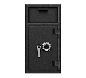 Depository Safe B-Rate Fire-Protection Front Load Hopper Drop Box use at Home, Office, Hotels, Restaurants for Cash, Money, Jewelries, Checks with Combination Lock (27"x14"x14")