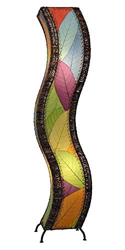 Eangee Home Designs 457 L M Wave Floor Lamp
