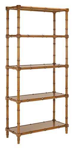 Safavieh ETG3500D Home Collection Ebo Modern Coastal 4 Tier Etagere, Brown