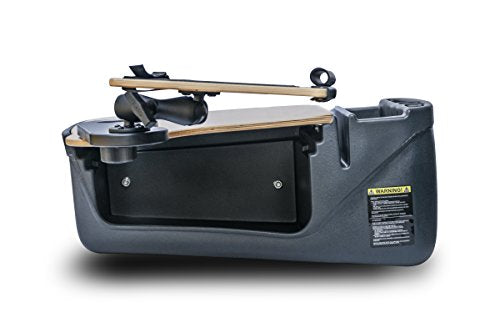 AutoExec AUE10013 Birch Vehicle Black/Grey/Wood Reach Passenger Desk