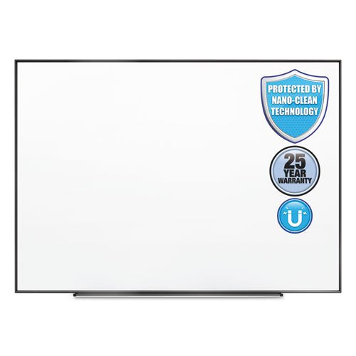 Quartet NA4836F Fusion Nano-Clean Magnetic Whiteboard, 48 x 36, Silver Frame