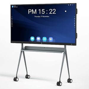 TIBURN R2 75" Smart Board - 4K UHD Interactive Display for Office and Classroom