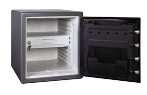 SentrySafe Fire and Water Safe, Extra Large Touchscreen Safe with Dual Key Lock and Alarm, 1.23 Cubic Feet, SFW123UDC