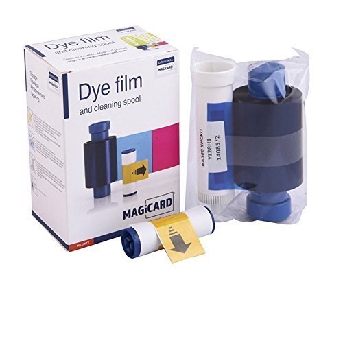 Magicard Enduro Pronto Rio Pro ID card printer color Ribbon 5 panel colour dye film MA300YMCKO 300prints 5rolls/lot