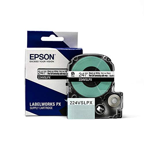 LABELWORKS Custom Car Guy Labeling Bundle - LW-PX900PCD Industrial Label Maker Kit, 211STBWPX Tape Cartridge - Black on White Shrink Tube Industrial Label Maker Tape, 218VTBWPX Tape Cartridge - Black