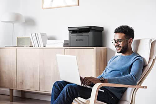 Kyocera MA2000w Multifunctional Monochrome Laser Printer (Print/Copy/Scan), 21 ppm, Wireless & USB 2.0, 600dpi, 2 Digits LED Display, 150 Sheet Capacity, ID Card Copy, 50 Sheet Output Tray, 64MB