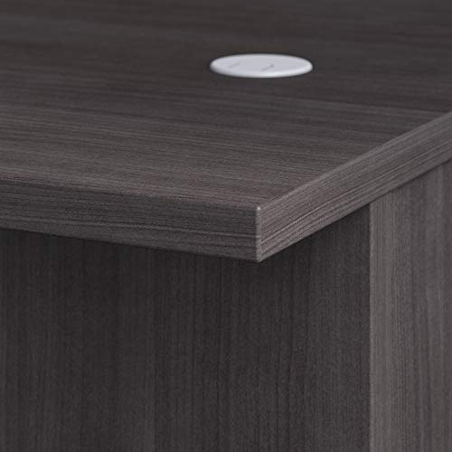 Bush Business Furniture Office 500 U Shaped Executive Desk with Drawers, 72W, Storm Gray