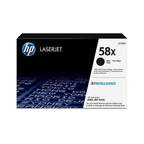 HP 58X | CF258X | Toner Cartridge | Black | High Yield