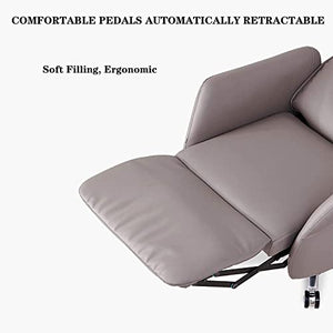 HUIQC Executive Boss Chair with 160° Recline and USB Charging - Gray