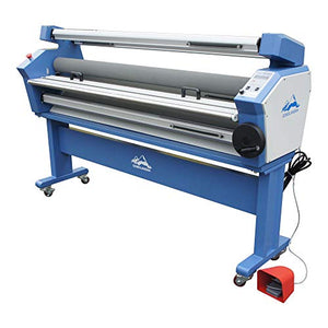 Qomolangma 63" Full-auto Wide Format Cold Laminator with Heat Assist and Trimmer - US Stock