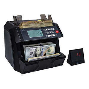 Royal Sovereign High Speed Money Counting Machine, with UV, MG, IR Counterfeit Bill Detector & Value Counting (RBC-EG100)