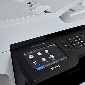 Brother MFC-L8900CDWC Wireless Color All-in-One Laser Printer for Home Office - Print Copy Scan Fax - 33 ppm, 2400 x 600 dpi, 5" Touchscreen LCD, Duplex Printing, 70-Sheet ADF, Tillsiy Printer Cable