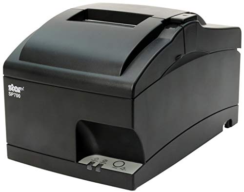Star Micronics SP742MD Serial Impact Receipt Printer - Auto-Cutter, Internal Power Supply, Gray
