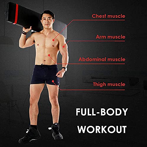 QPBP Men's and Women's Sports Fitness Fitness Weight Bench,Adjustable Dumbbell Bench/Sit Up Benches for Full Body Workout with Fast Folding,Strength Training Equipment