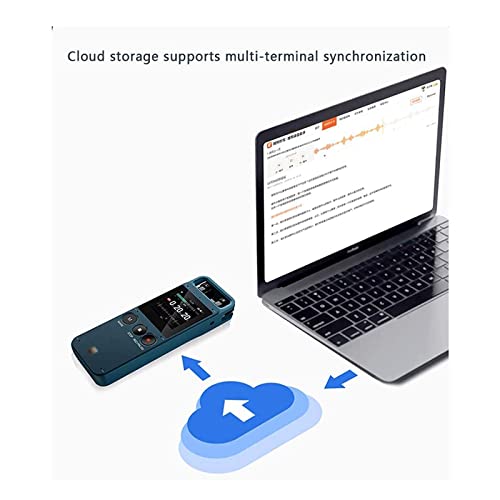 Language Translator Device with Recording and Transcription in 20 Languages | Standby Time Up to 20 Days | Meetings and Learning (Black)