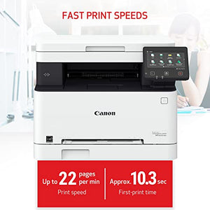 Canon Color imageCLASS MF653Cdw Wireless Laser Printer - Multifunction, Duplex, Mobile-Ready - White