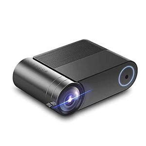 CZYNB Projector 2021 Upgraded Portable Video Projector, Multimedia Home Theater Movie Projector, Compatible with Full HD 1080P and 140'' Display Supported HDMI/VGA/USB/AV/Laptop