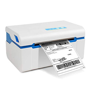 Shipping Label Printer, Micmi Commercial Direct Thermal Desktop Label Printer Support Amazon Ebay PayPal Etsy Shopify Shipstation Stamps.com Ups USPS FedEx DHL Support Windows, 4x6 inch Not for Mac