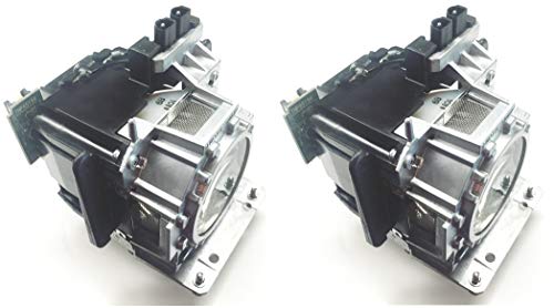Jaspertronics OEM ET-LAD310W Lamp & Housing TwinPack for Panasonic Projectors - Ushio Bulb - 240 Day Warranty